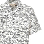 Camicia bowling scribble<BR/> CUMU0213A5 UTC464MPW01 MARNI 