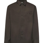Camicia in misto cotone con logo LV04LG104G PAR CALVIN KLEIN 