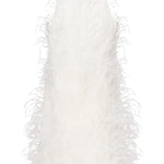 Abito corto con piume 105572 A2SPZ05 PINKO 