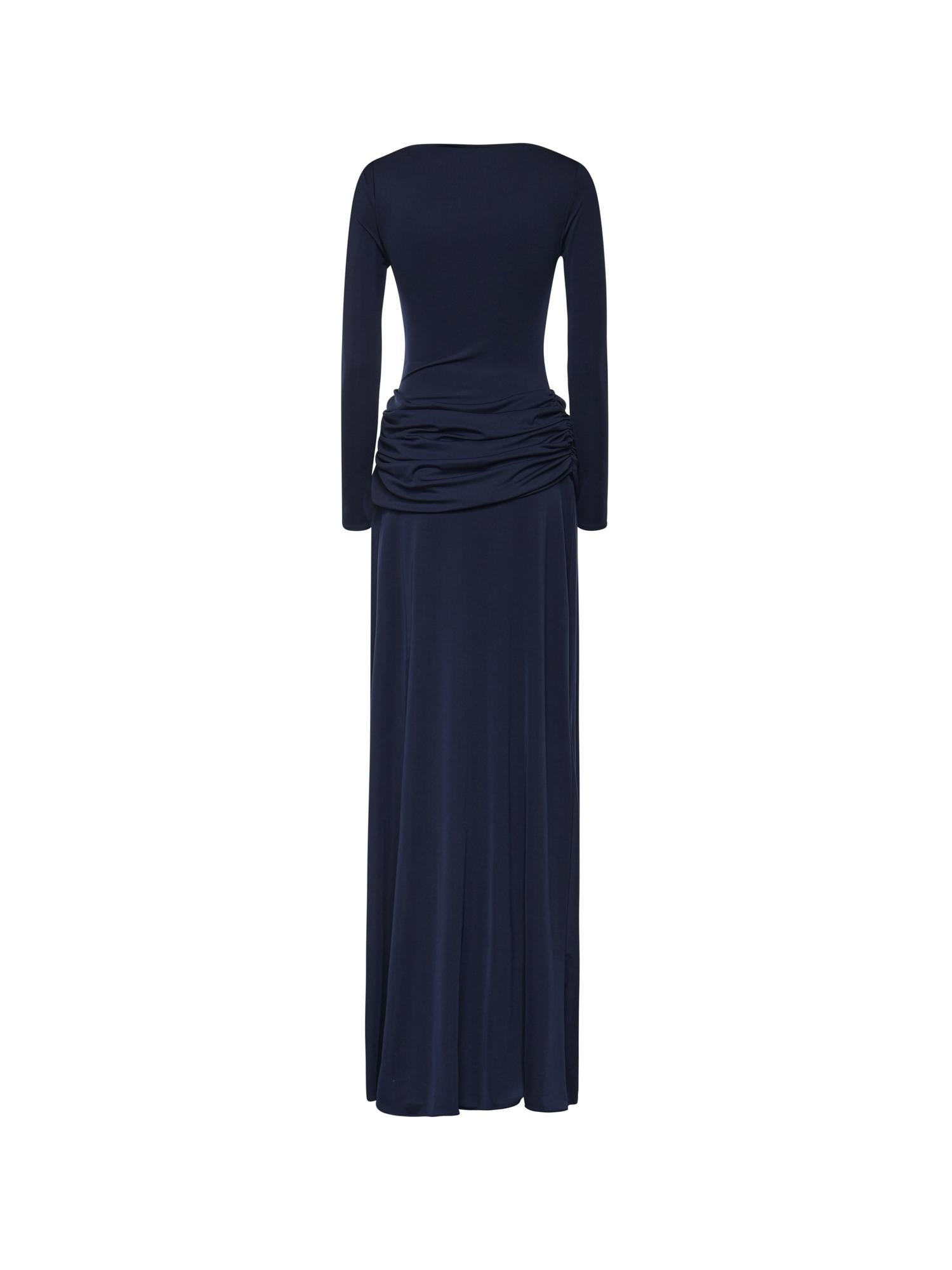 Abito Syre con drappeggio ABITO SYRE BLUE THE ARCHIVIA 