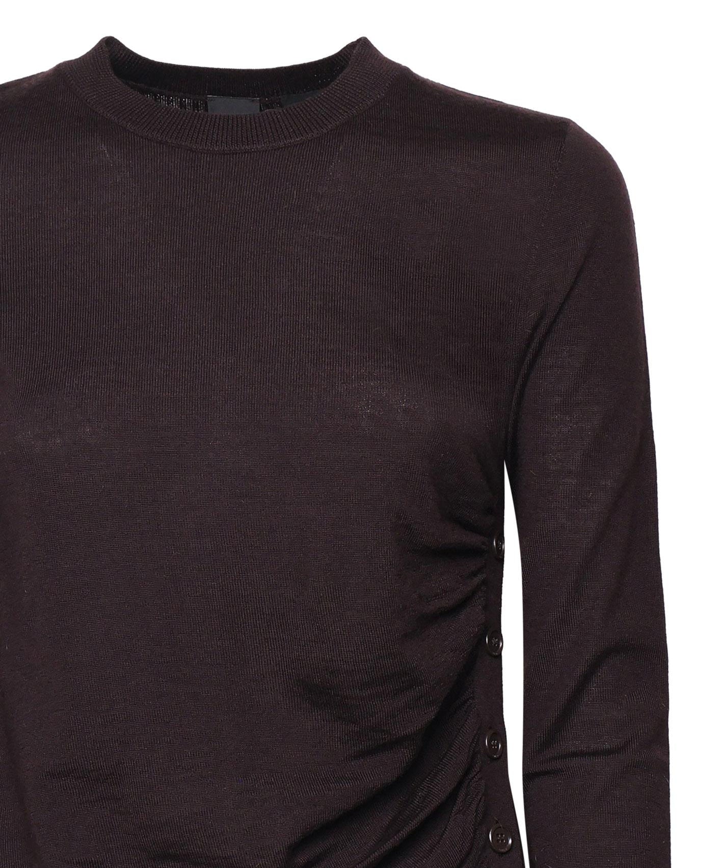 Maglia tricot in lana 103930 A189M28 PINKO 