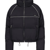Giubbotto imbottito con logo ML1309 158AF0008 MIU MIU 