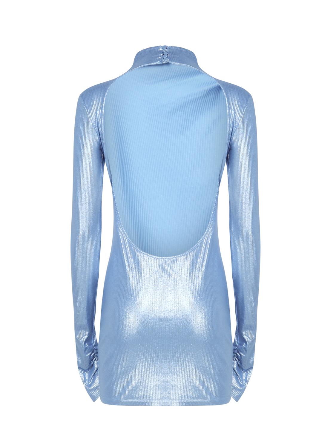 Abito collo alto con scollo T150162A TJV040DEEP DENIM THE ANDAMANE 