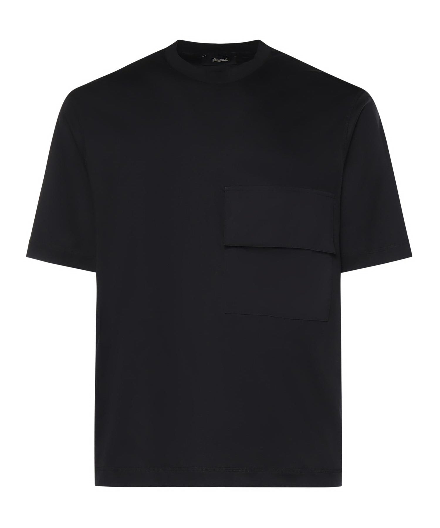T-shirt in cotone con taschino JG00072UL 521329300 LAMINAR 