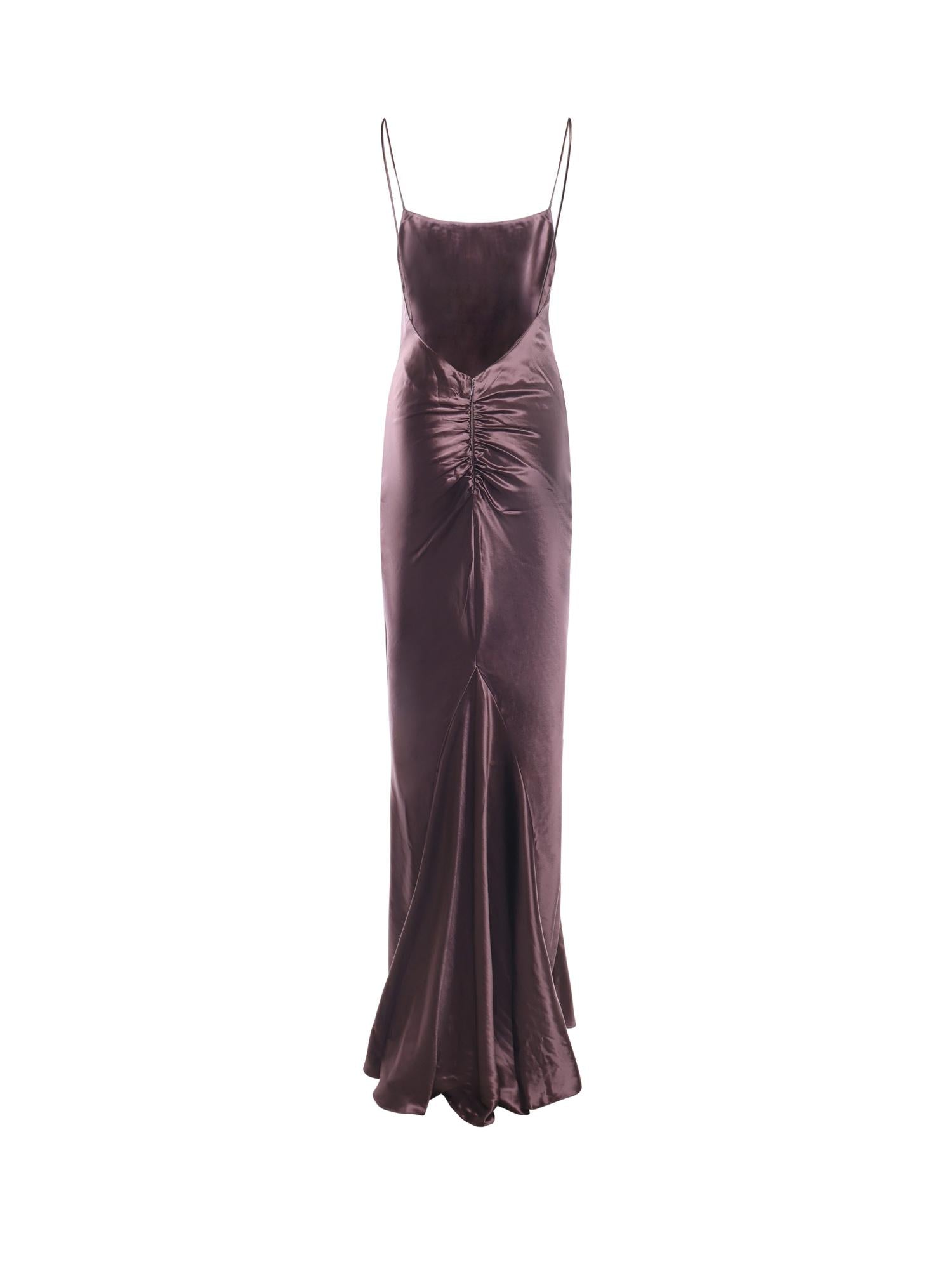 Abito lungo Ninfea T180130A TNV127MAUVE THE ANDAMANE 