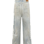 Jeans larghi con borchie AMBMJE1011 543 AMIRI 