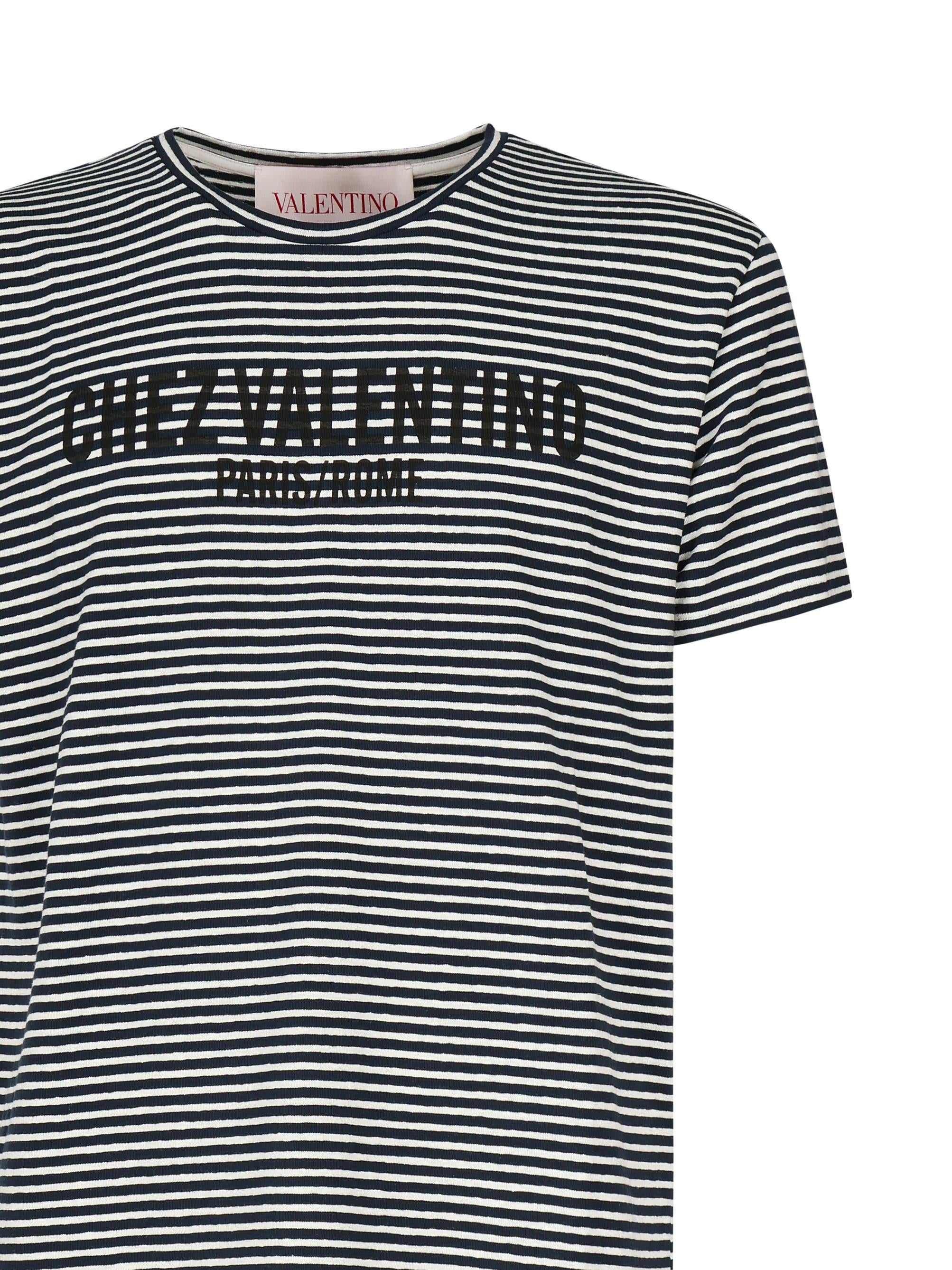 T-shirt a righe 6V3MG16S APYRGY VALENTINO GARAVANI 