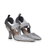 Slingback Colibrì con strass 8J8476 AQ62F1MYB FENDI 
