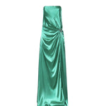 Abito lungo con nappina gioiello Circle Strass 80AAO447 N0695162 GENNY 