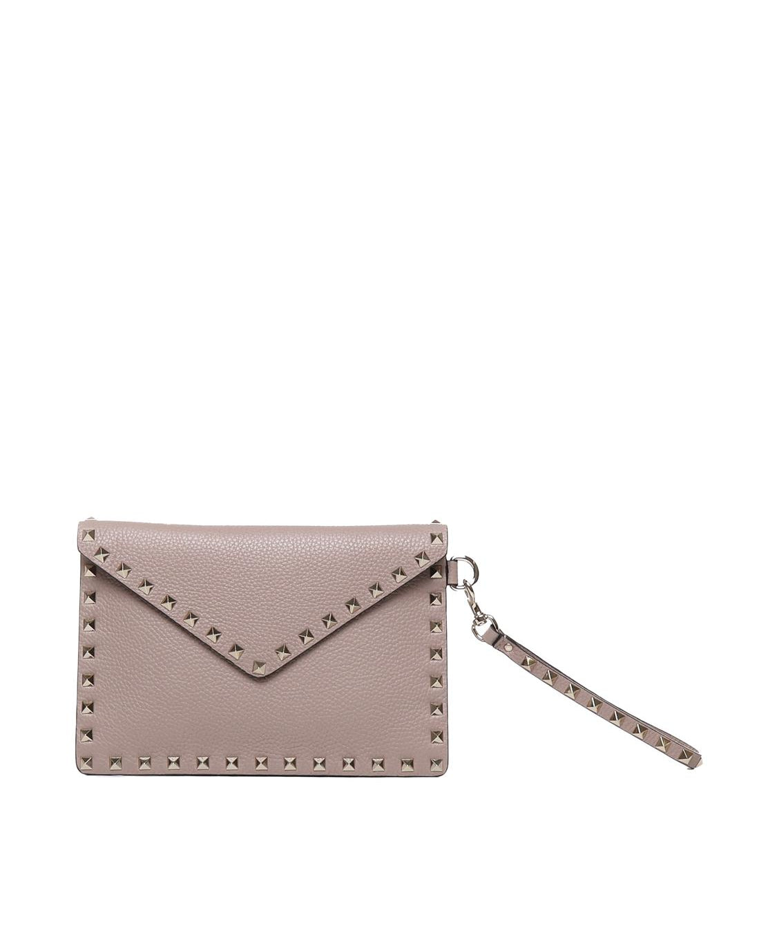 Pouch Rockstud in vitello granato 8W2P0P87 VSHP45 VALENTINO GARAVANI 