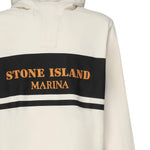 Felpa con cappuccio riga e logo K1S156100029 S00X5V0093 STONE ISLAND 