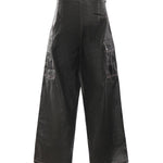Pantalone Paracadute Cargo DFM03011GF174 BLACK PDF CHANNEL 