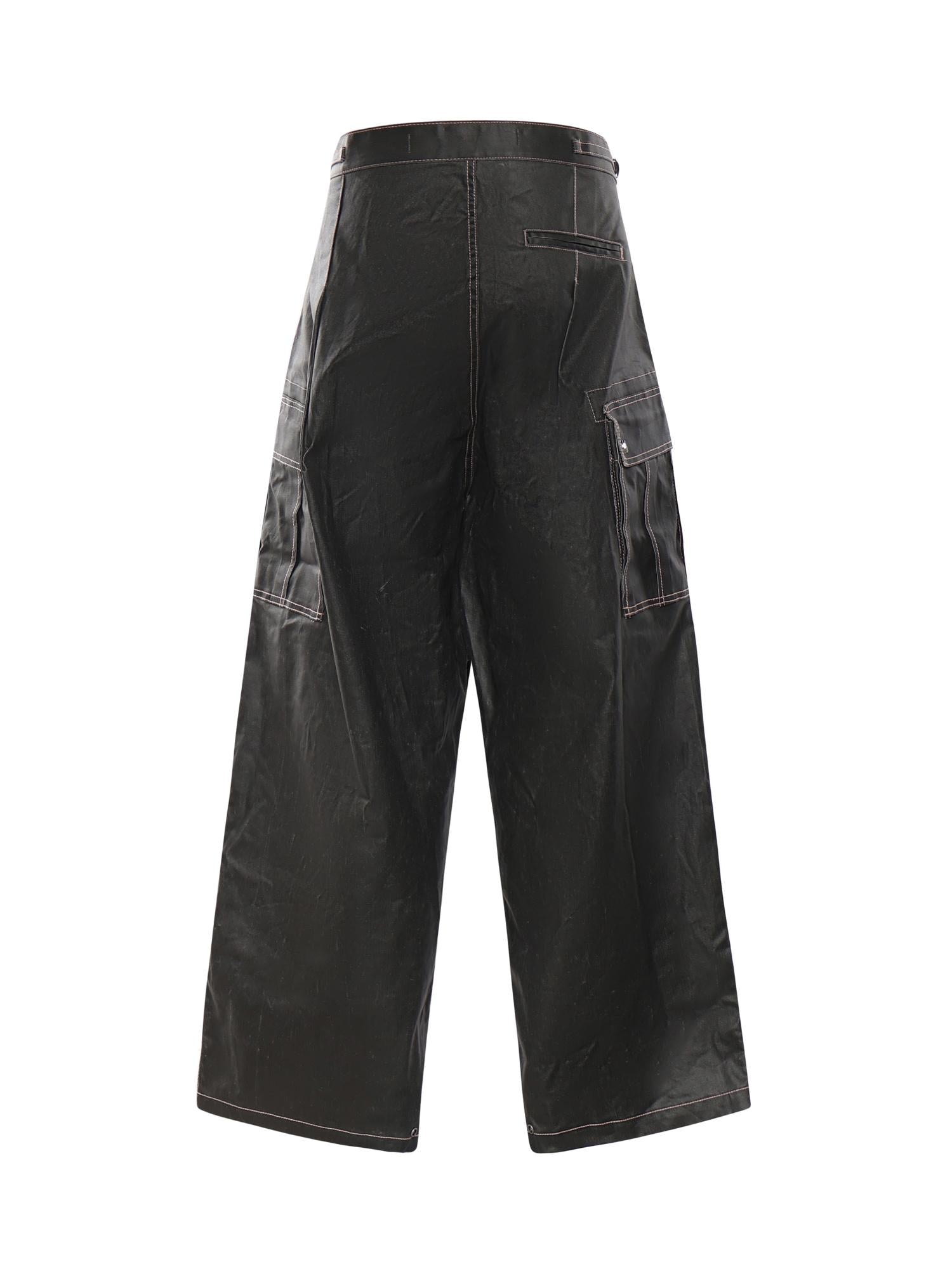 Pantalone Paracadute Cargo DFM03011GF174 BLACK PDF CHANNEL 
