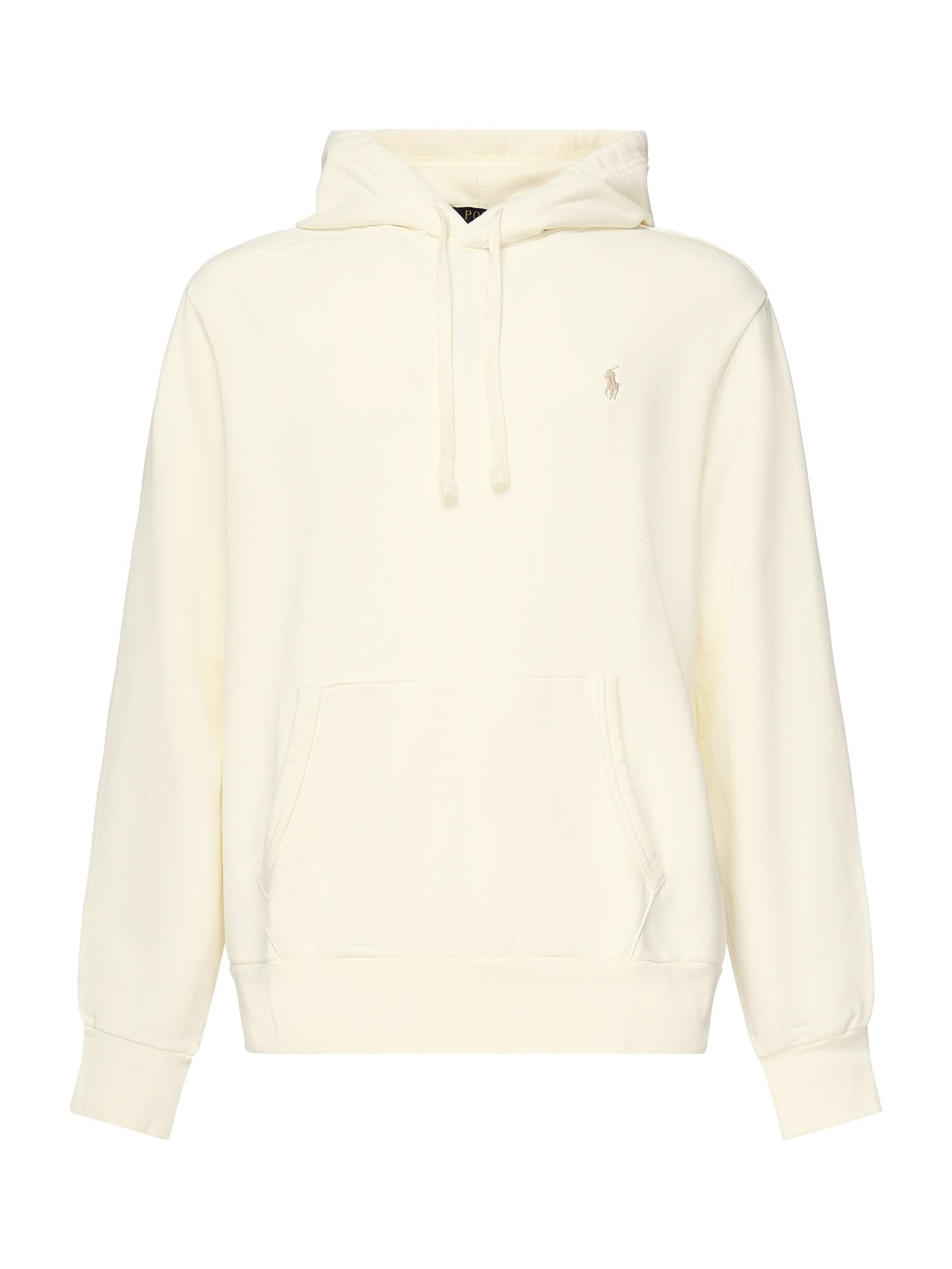 Felpa in cotone con logo 710916690 003 POLO RALPH LAUREN 