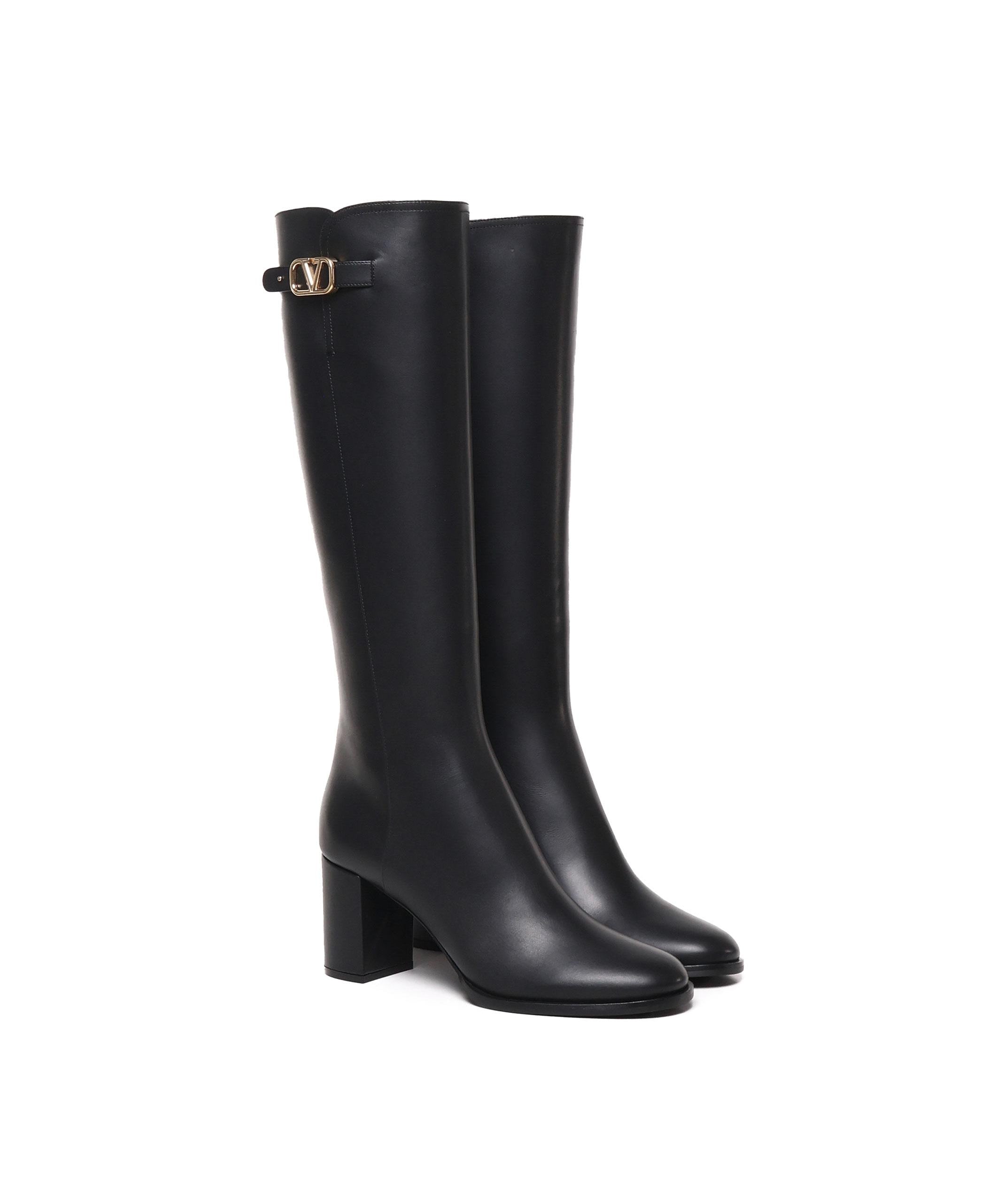 Stivali VLogo Signature in pelle di vitello 5W2S0HY0 DSH0NO VALENTINO GARAVANI 