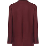 Blazer in misto lana DG6174 ROUGE NOIRE OTTOD'AME 