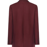Blazer in misto lana DG6174 ROUGE NOIRE OTTOD'AME 