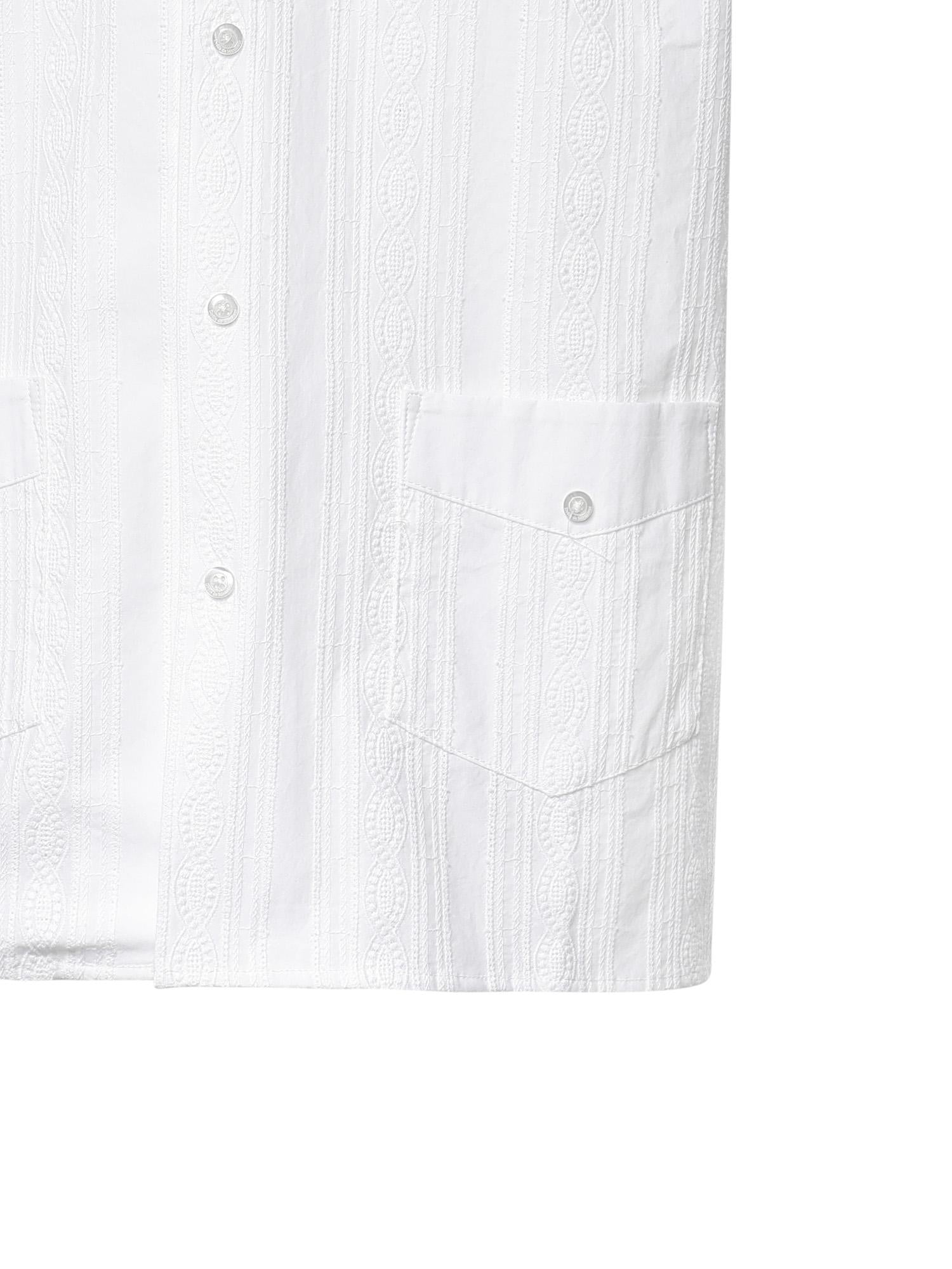 Camicia in cotone KSH258CO286 WT Drôle de Monsieur 