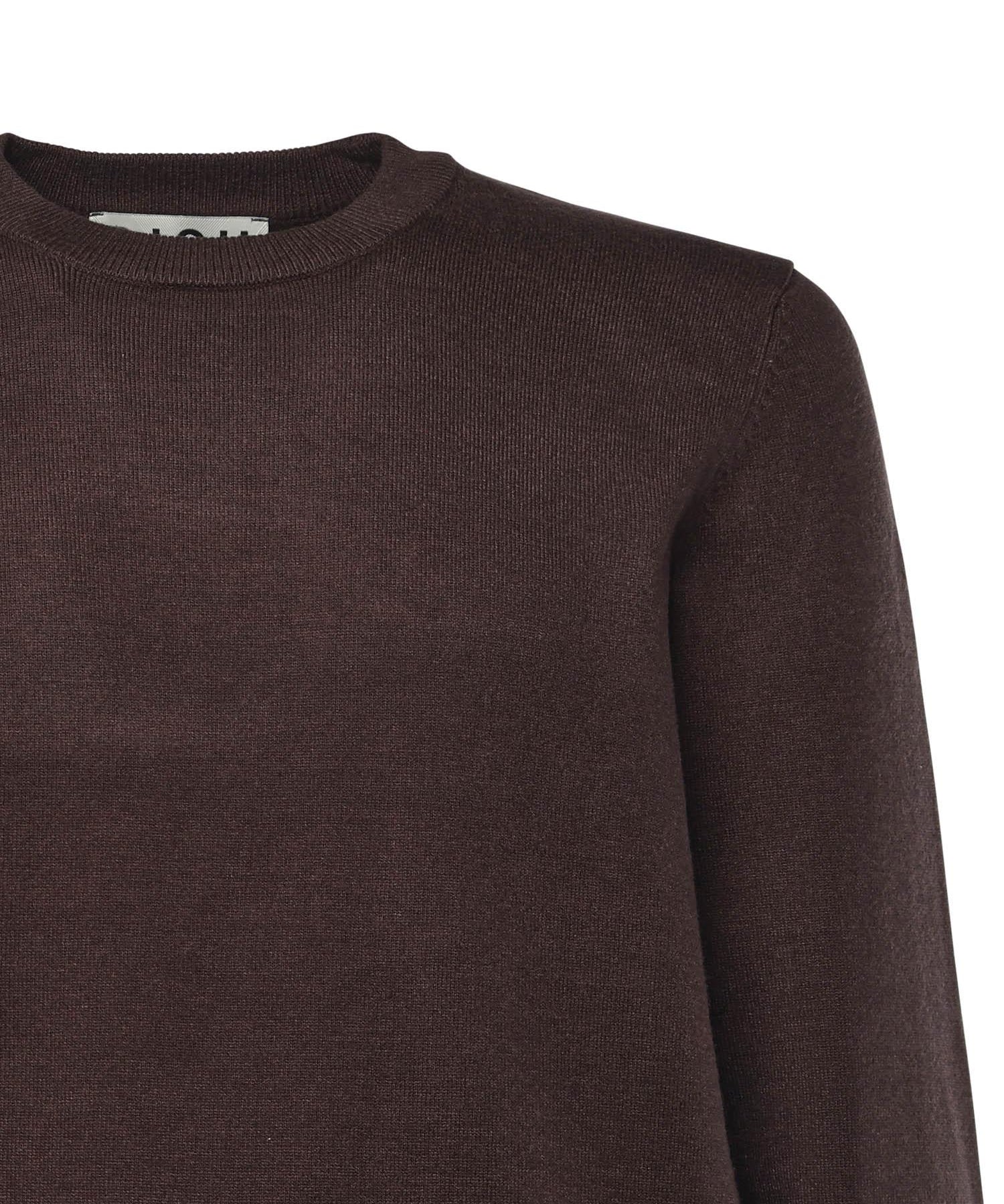 Maglione in misto viscosa con logo<BR/> UMA25035MA MULCH RICHMOND X 