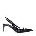 Slingback in pelle di vitello lucida CG0778 A103780999 DOLCE & GABBANA 