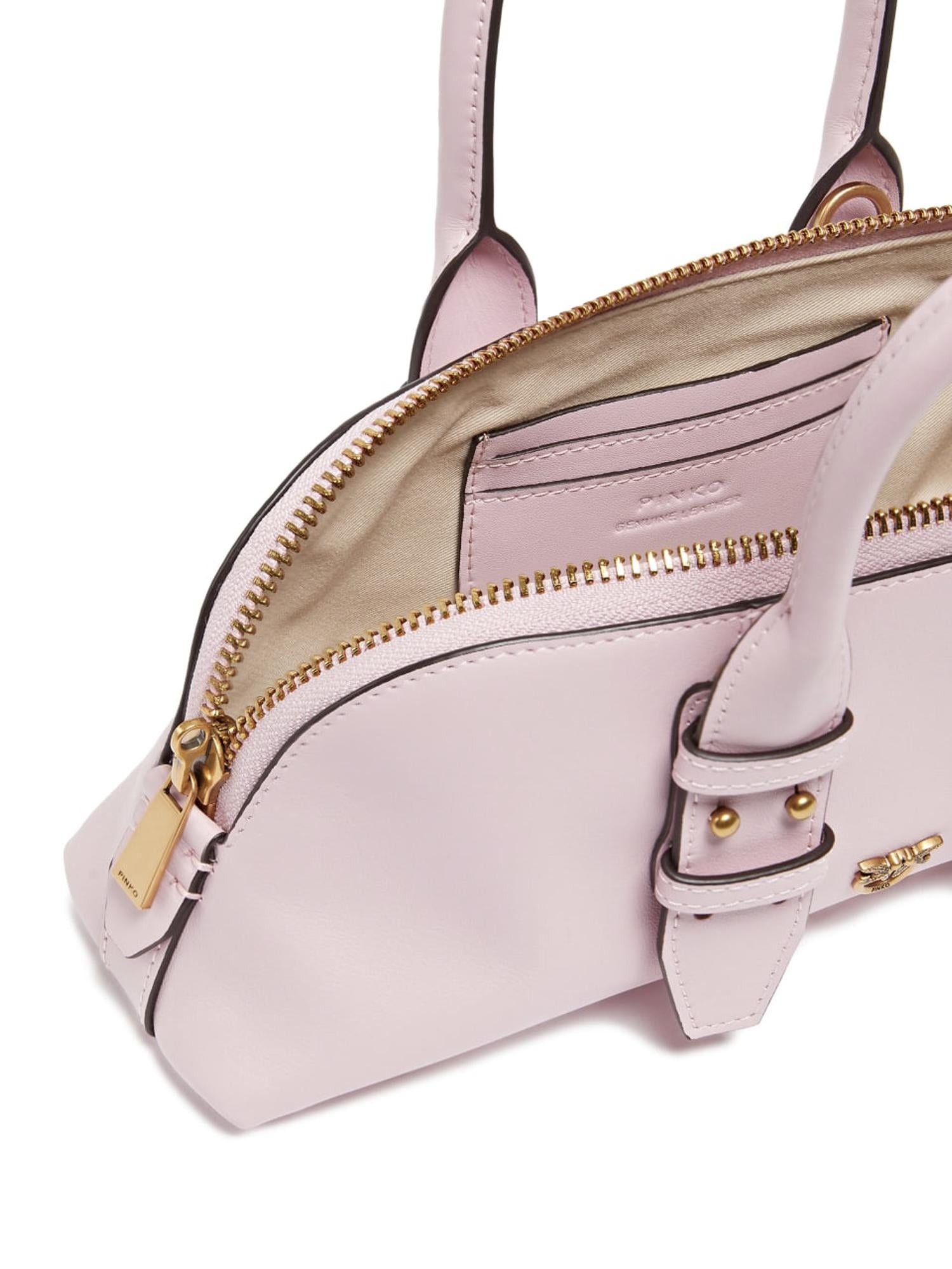 Borsa piccola a mano Escape Bag in pelle 105334 A0QOP26Q PINKO 