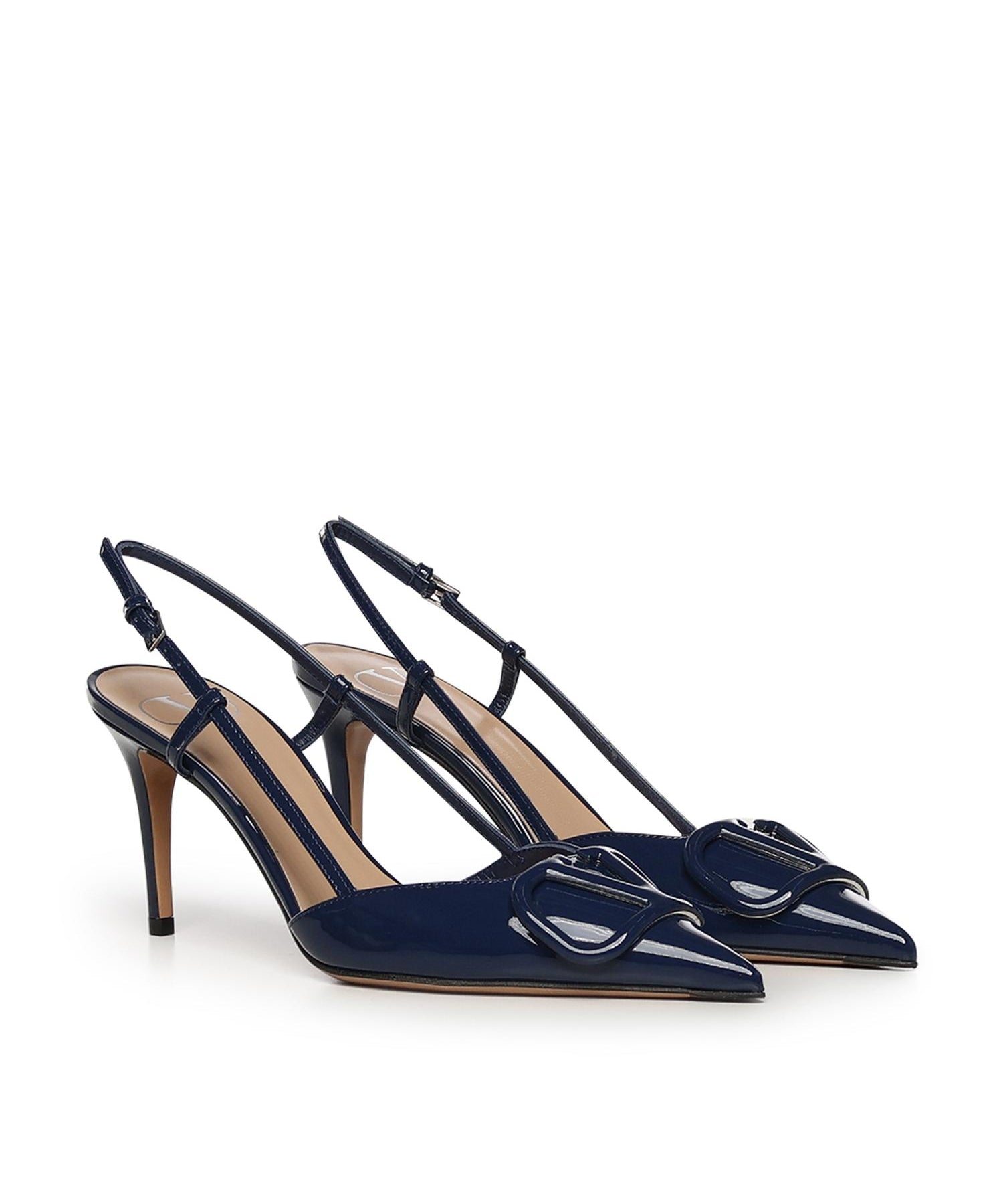 Décolleté slingback Vlogo Signature in vernice 8W2S0R01 TMKFI8 VALENTINO GARAVANI 