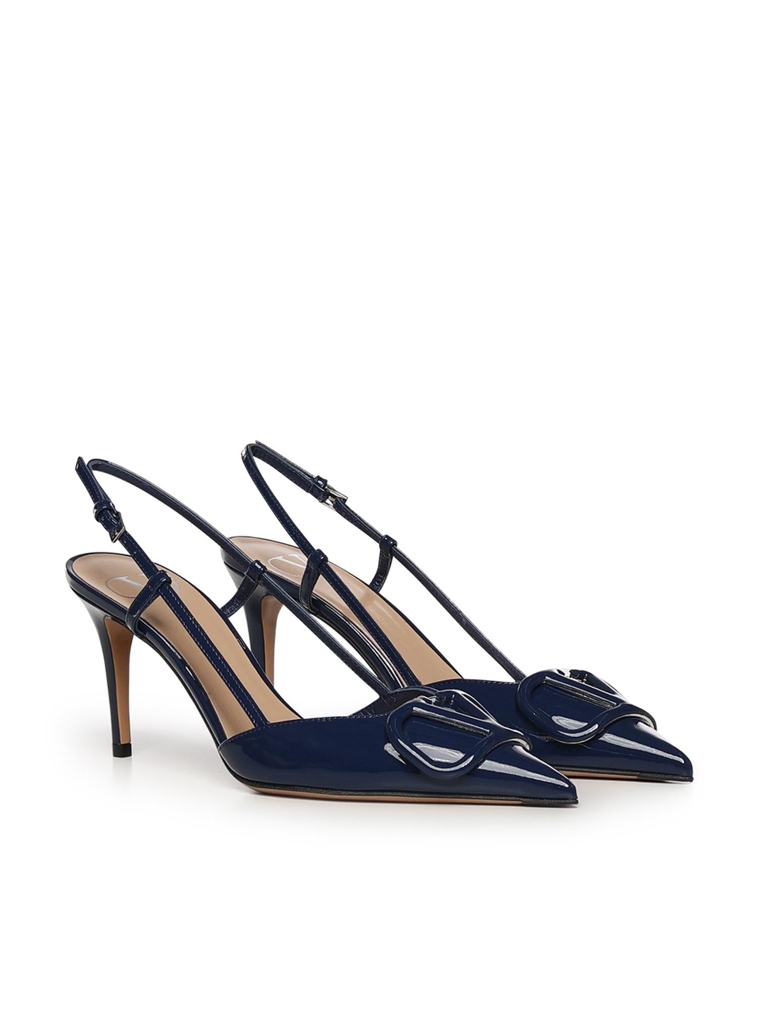 Décolleté slingback Vlogo Signature in vernice 8W2S0R01 TMKFI8 VALENTINO GARAVANI 