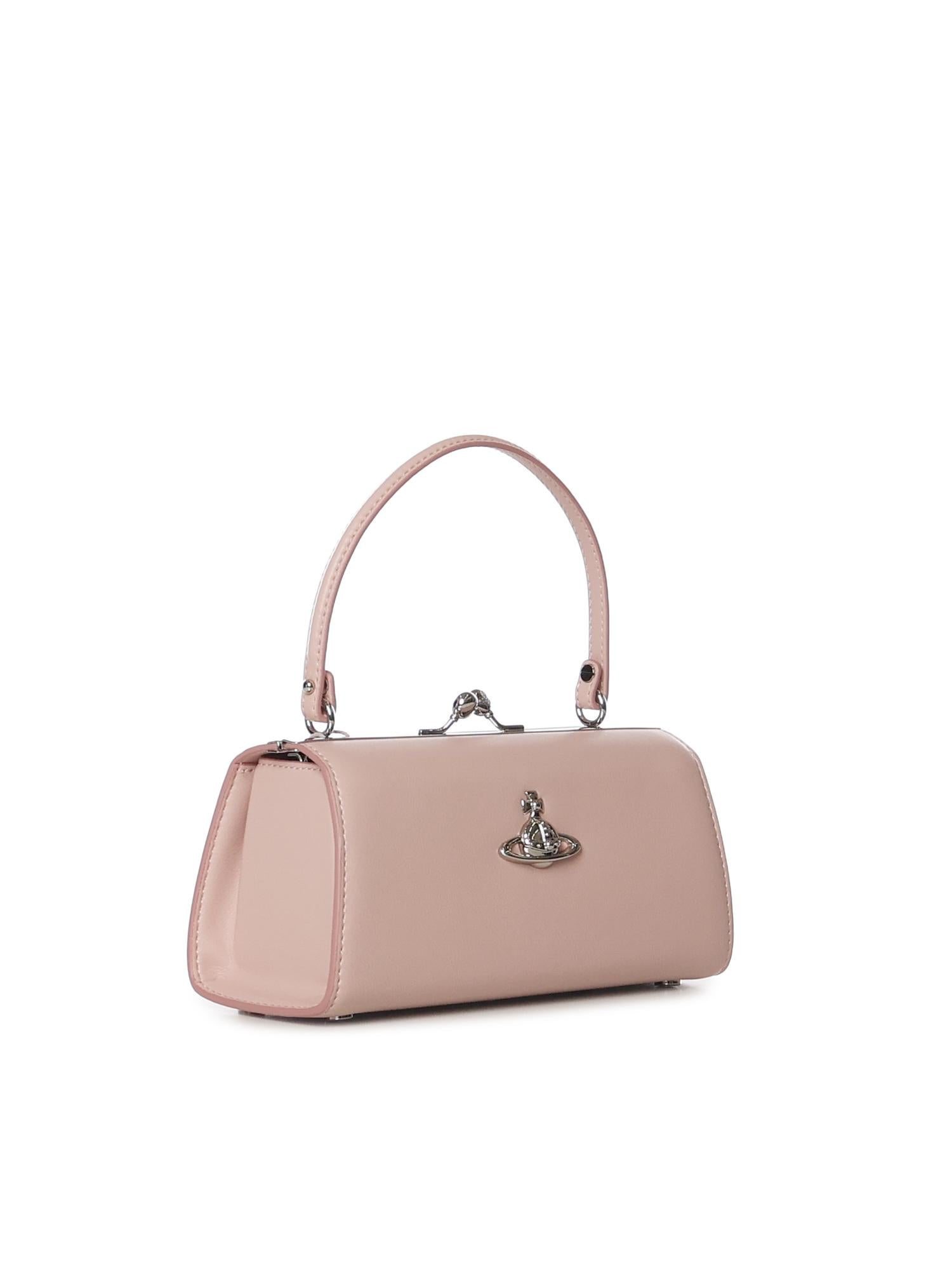 Borsa Doll XL Frame Purse con logo 4B01000QW S0026G405 VIVIENNE WESTWOOD 
