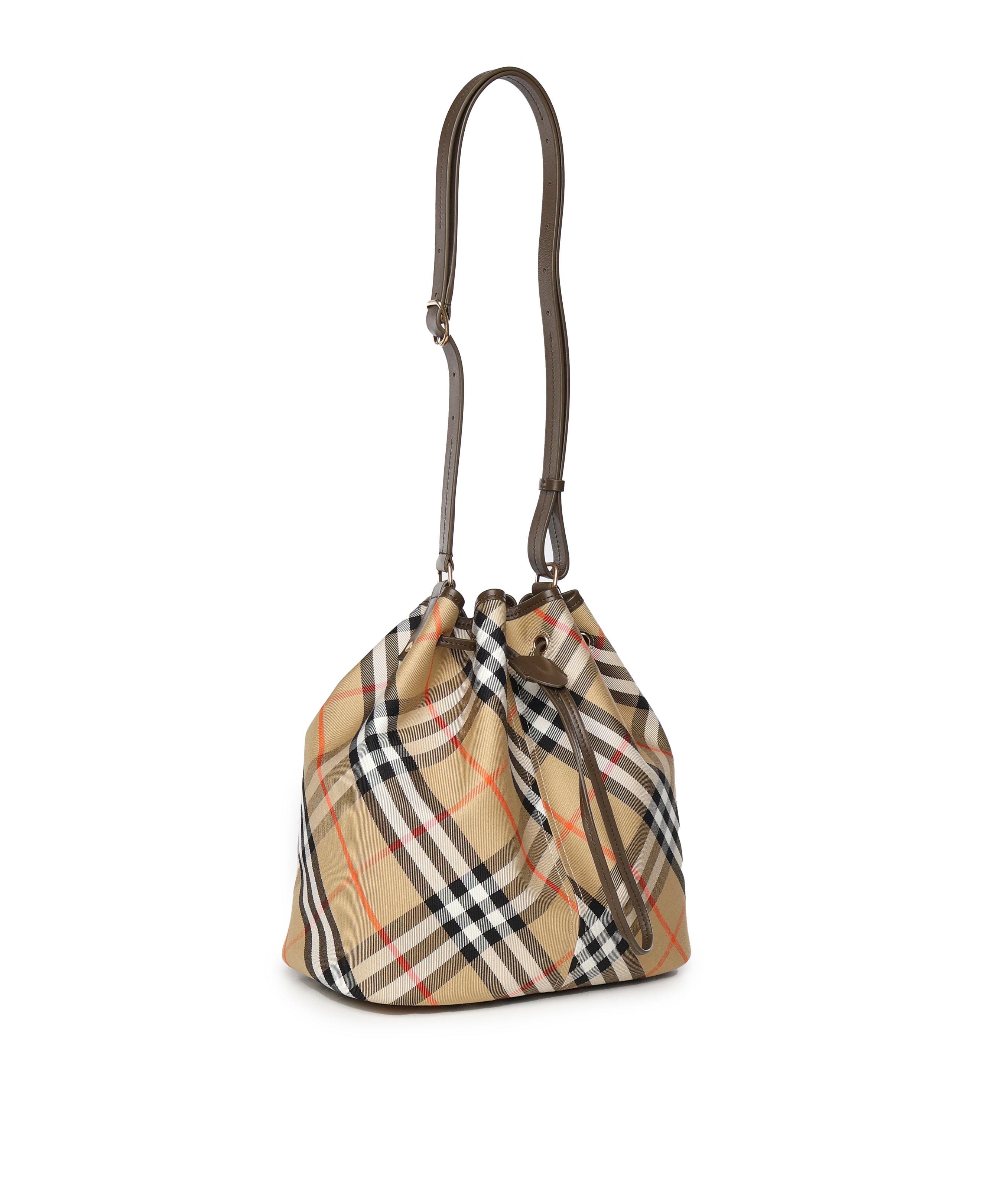 Borsa secchiello Vintage Check 8093869 B9368 BURBERRY 