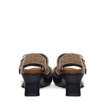 Sandalo in pelle scamosciata spazzolata L814465X92 LOEWE EASE2530 LOEWE 