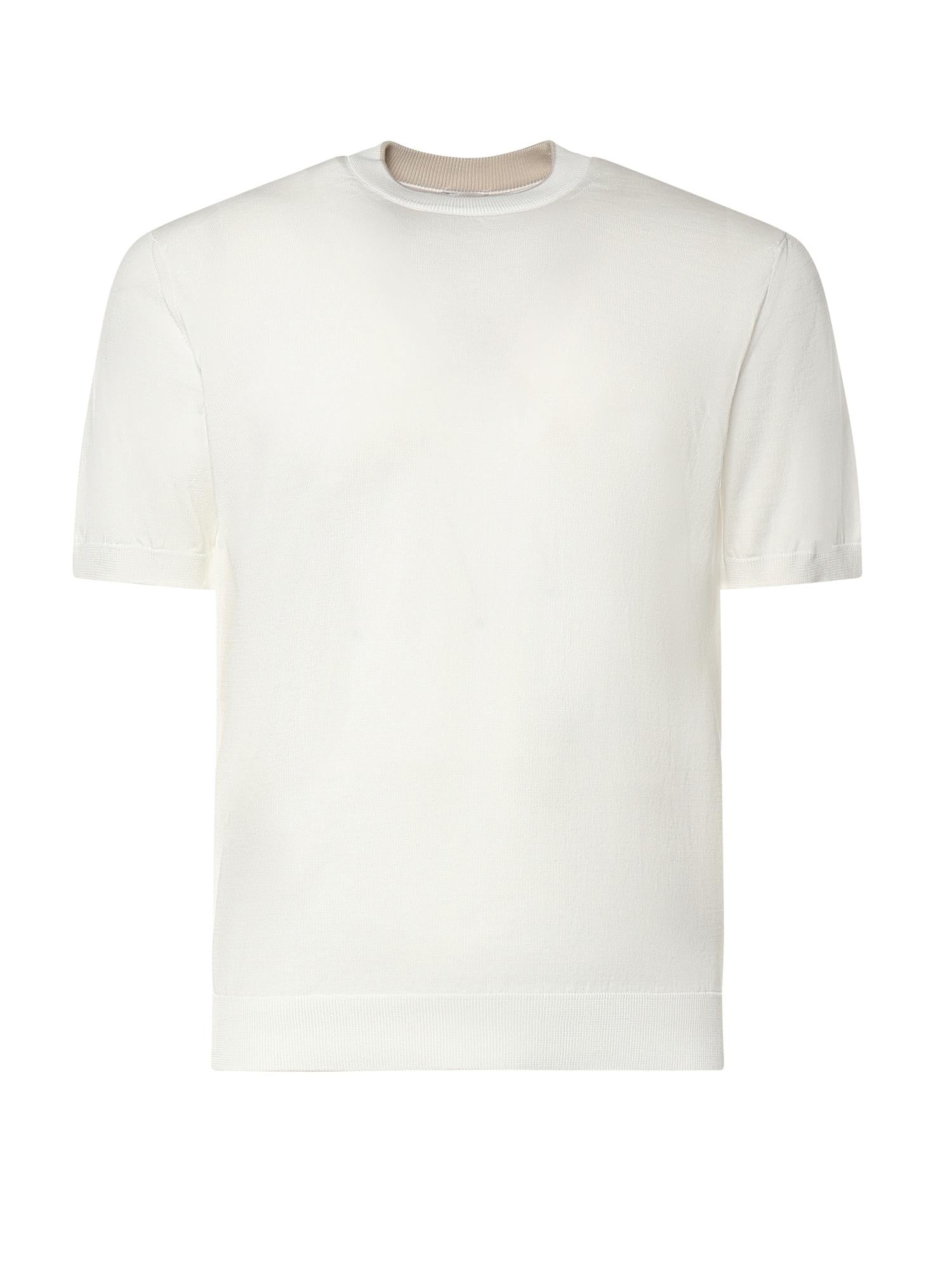Maglia girocollo in cotone M76MAGM65MAG0M041 01-03 ELEVENTY 