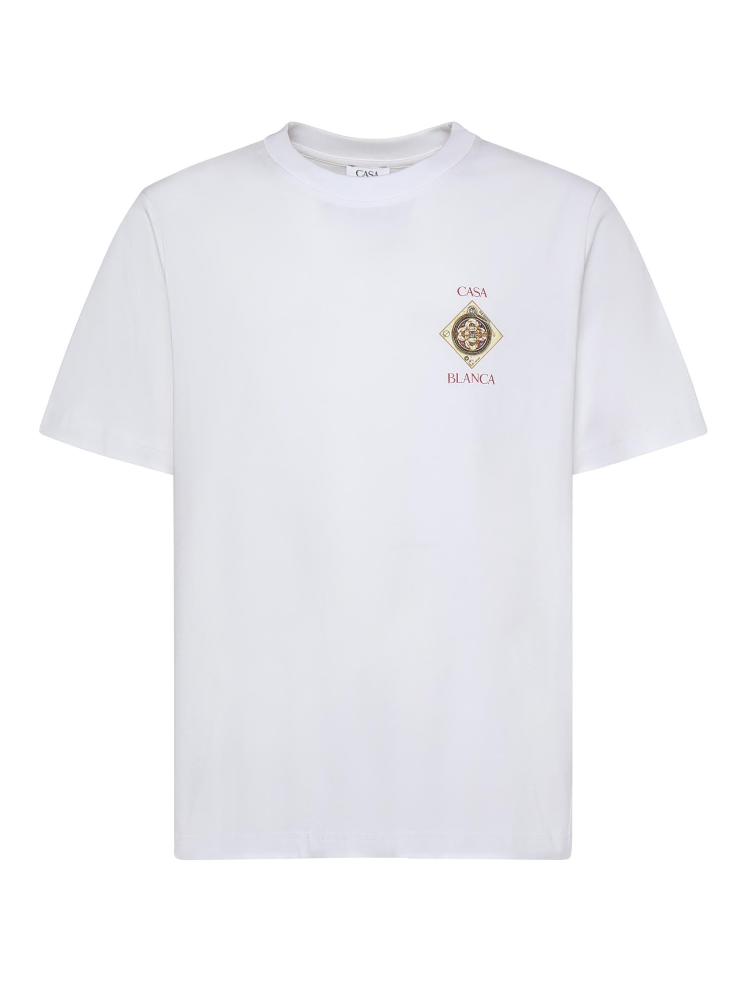 T-shirt in cotone con logo MSS26JTS001 02 CASABLANCA 