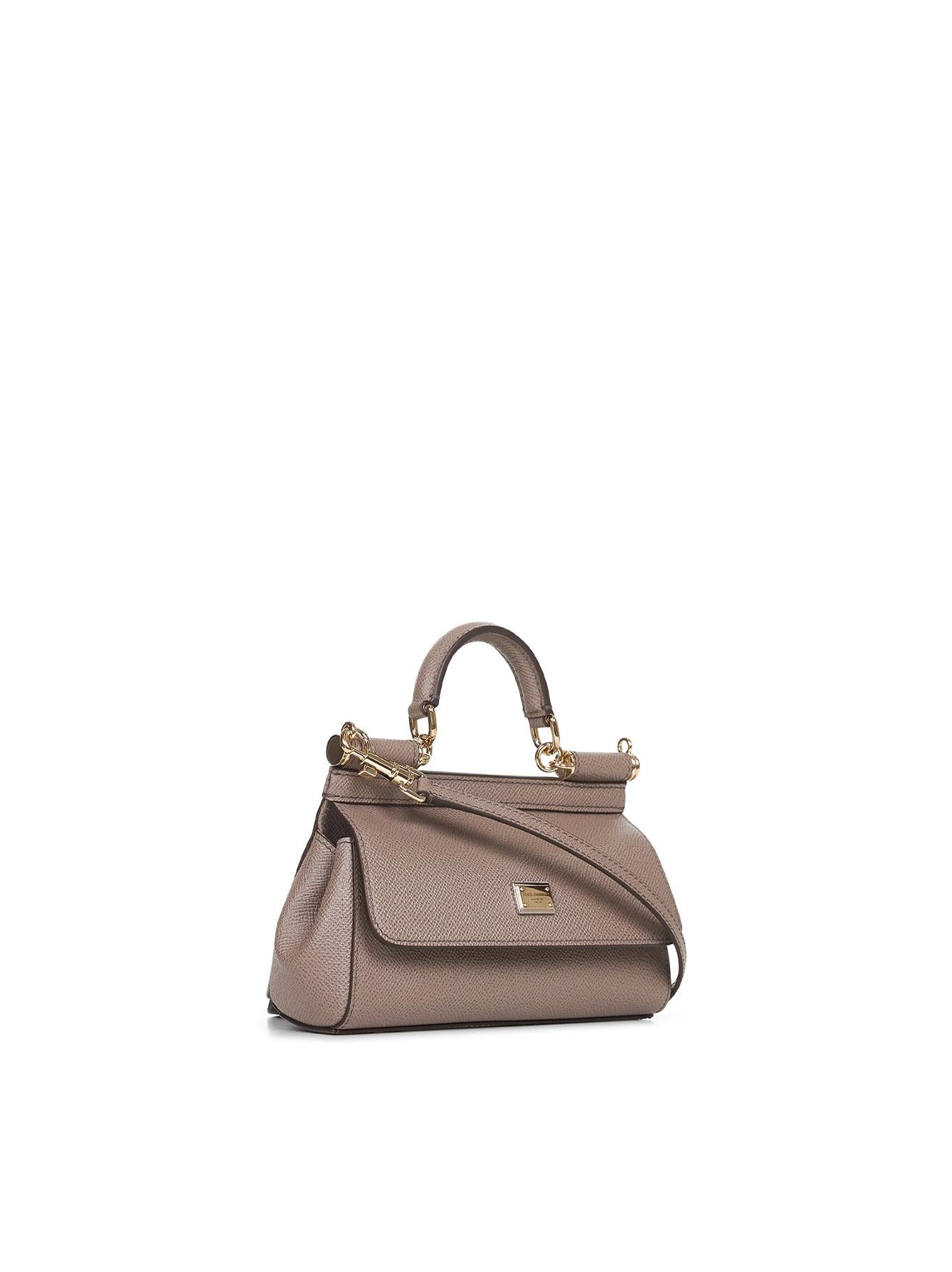 Borsa a mano Sicily mini in pelle BB7116 B100180045 DOLCE & GABBANA 