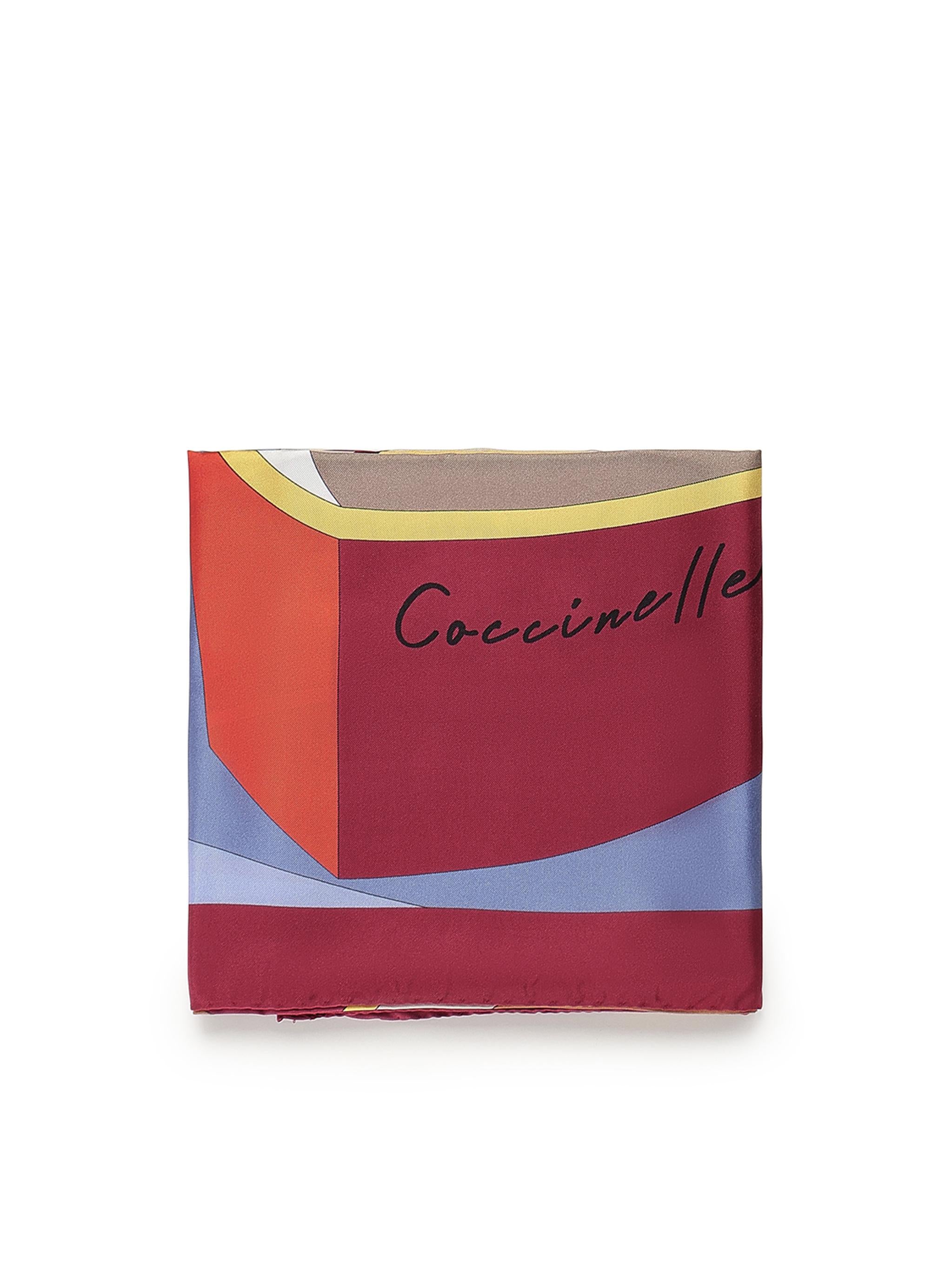 Foulard in seta E7SJX380101 M01 COCCINELLE 