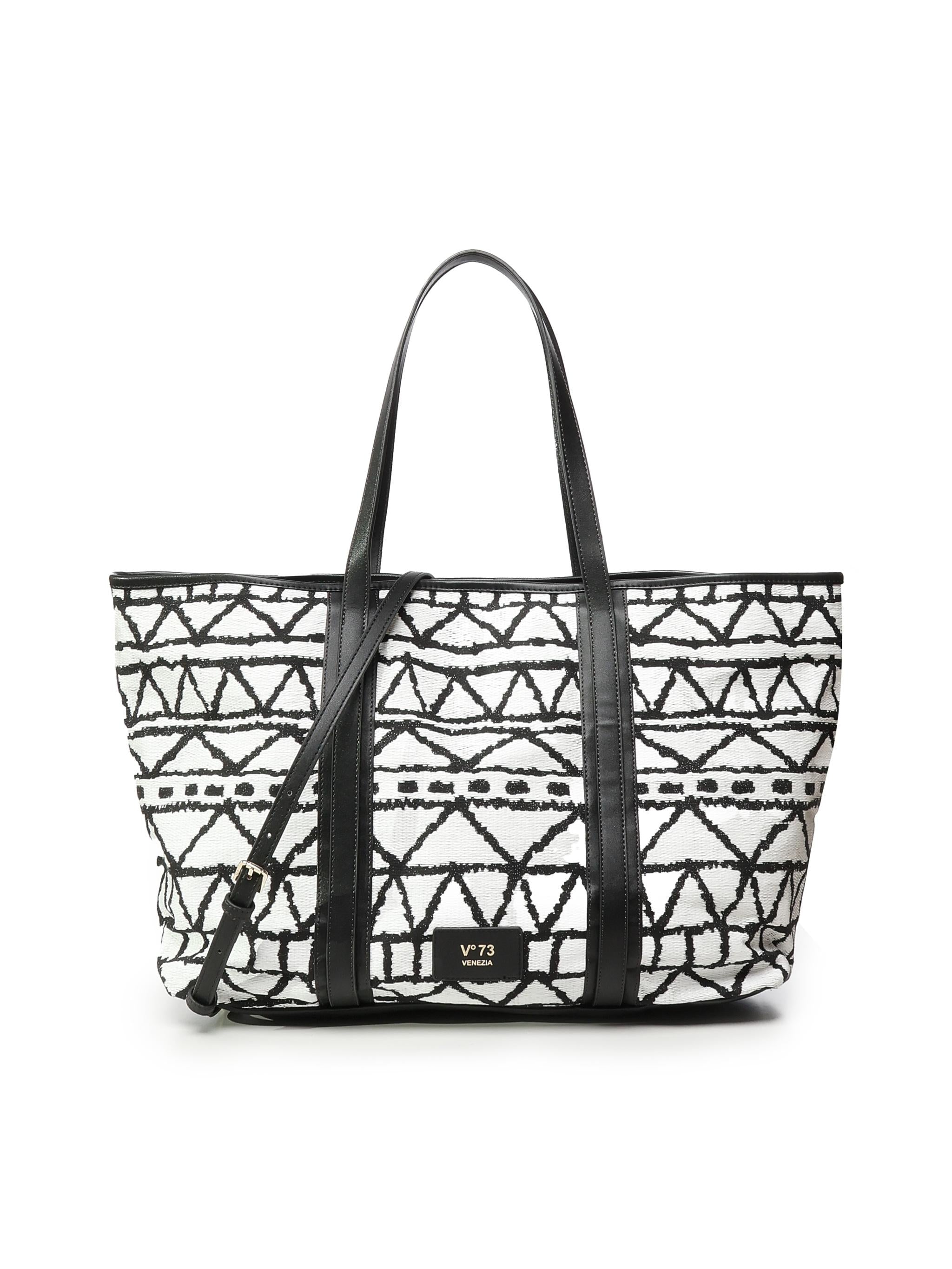 Borsa Tote Beth 73BS8VH01 BETHNERO/BIANCO V° 73 