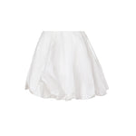 Minigonna balloon in popeline 105183 A2LDZ04 PINKO 