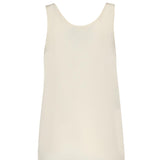 Top a canotta in seta sand wash 104670 A2T7C00 PINKO 