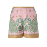 Short pantapareo con stampa paisley 106733 A38GNL4 PINKO 
