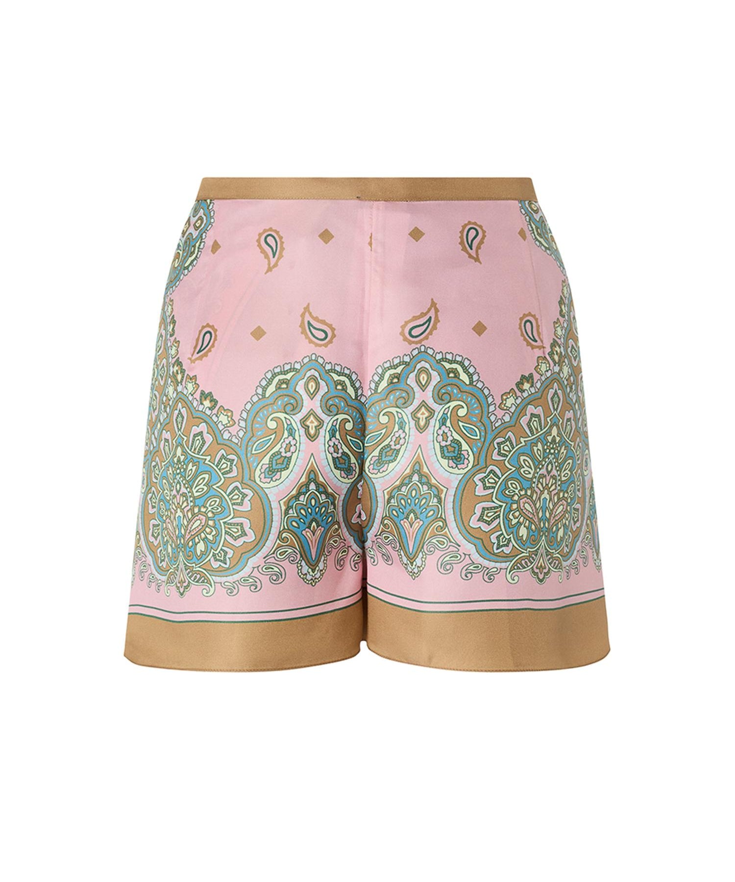 Short pantapareo con stampa paisley 106733 A38GNL4 PINKO 