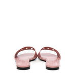 Slide in pelle di vitello e logo CQ0436 AY32980405 DOLCE & GABBANA 