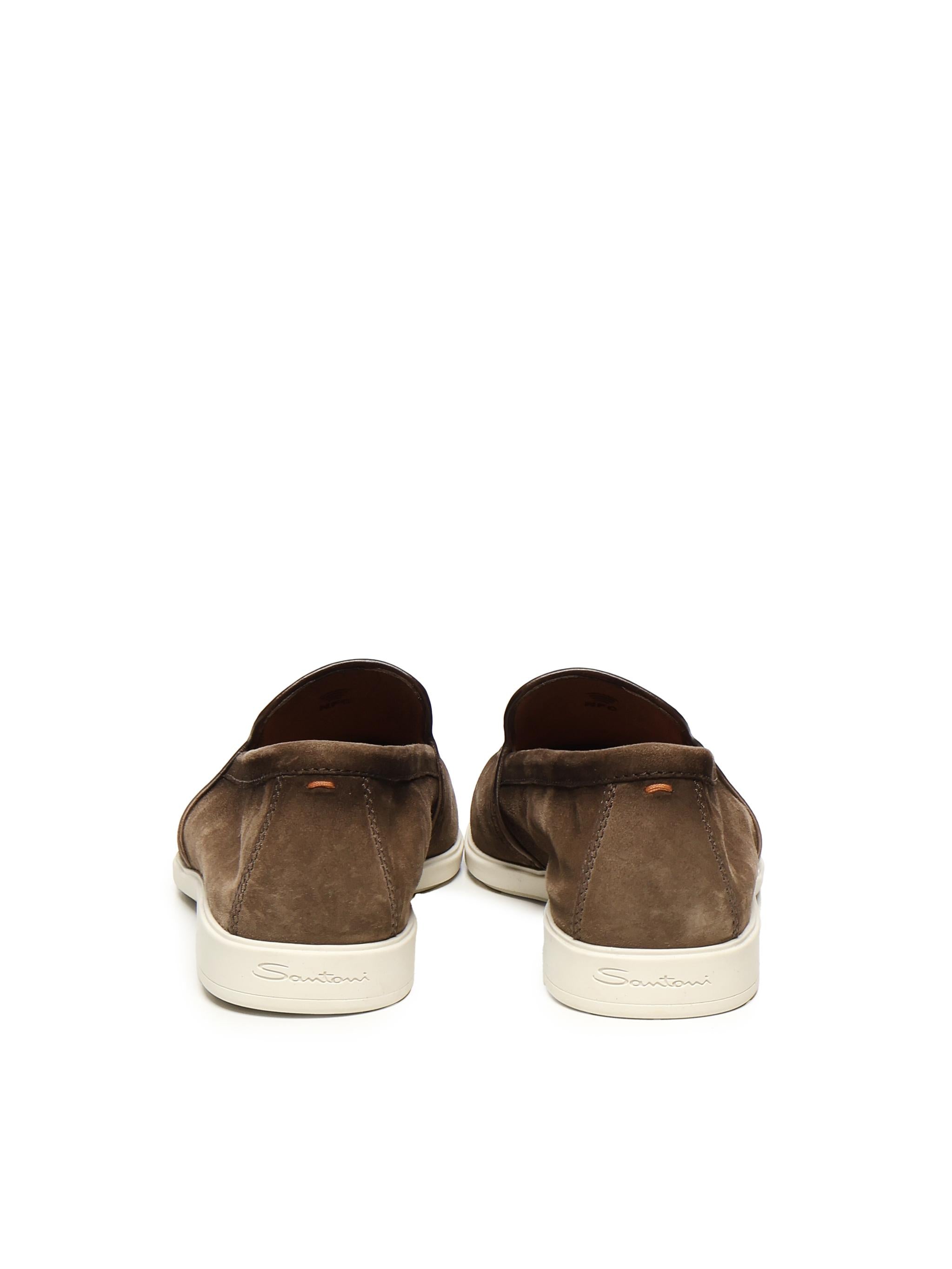 Mocassini Malibu MGAR18829TICS EAAM21BROWN SANTONI 