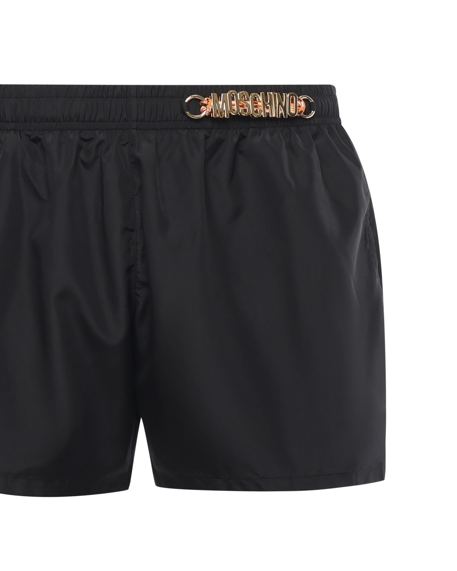 Boxer mare con logo V3A4202 9301555 MOSCHINO 