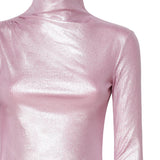 Abito collo alto con scollo T150162A TJV040PINK THE ANDAMANE 