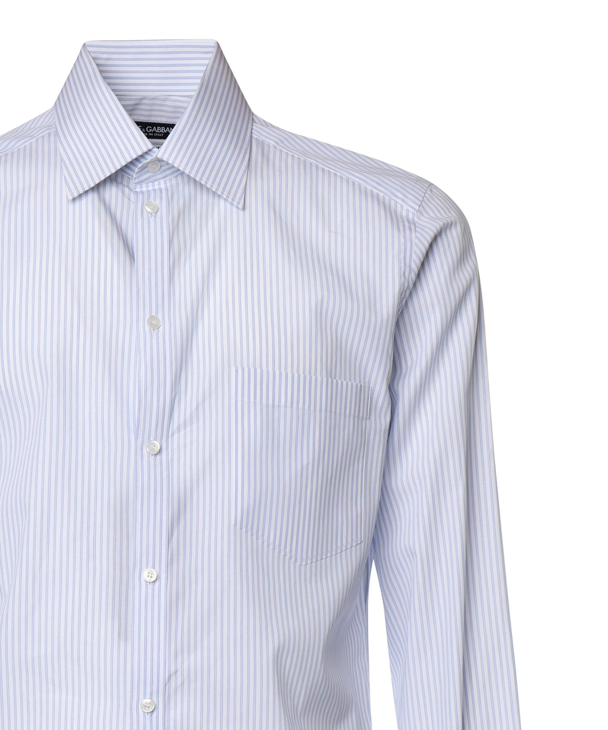 Camicia in popeline di cotone G5MQ5T FR50QS8051 DOLCE & GABBANA 