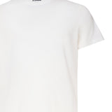 T-shirt con logo ricamato J47GC0012 J45031100 JIL SANDER 