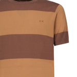 T-shirt a righe con logo K35129 0876 SUN 68 