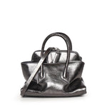 Top handle La Passeggiata Mini in pelle laminata 260WAH00063 LBT070AA233 THE Attico 