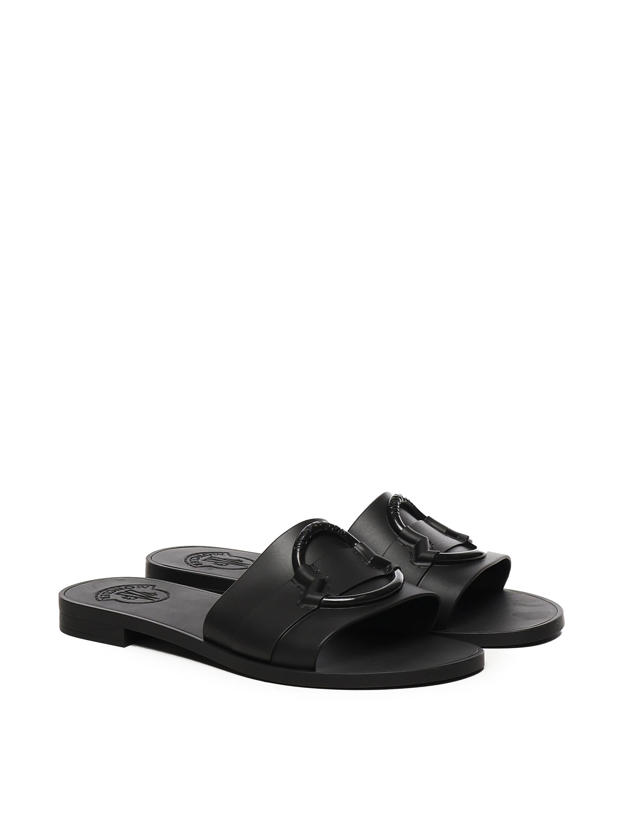Slide Mon con logo K109B4C00040 M4095999 MONCLER 