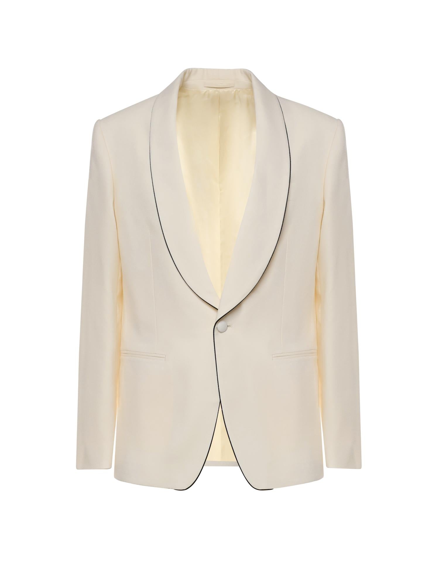 Giacca monopetto in lana stretch CN5824EI CN64307110 LARDINI 