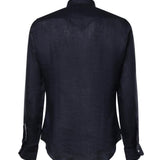 Camicia Savoy in lino SAVOY BLU GALIANO 